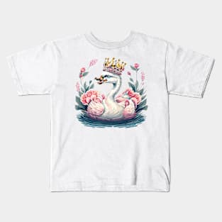 The Swan's Tune Kids T-Shirt